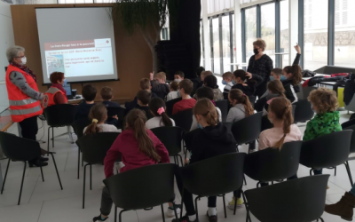 Présentation des maraudes à des élèves de l’Auxerrois (Mars 2021)