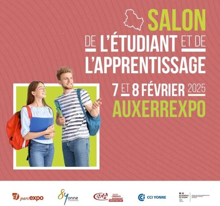 Salon de l&rsquo;étudiant et de l&rsquo;apprentissage (7 et 8 février 2025)