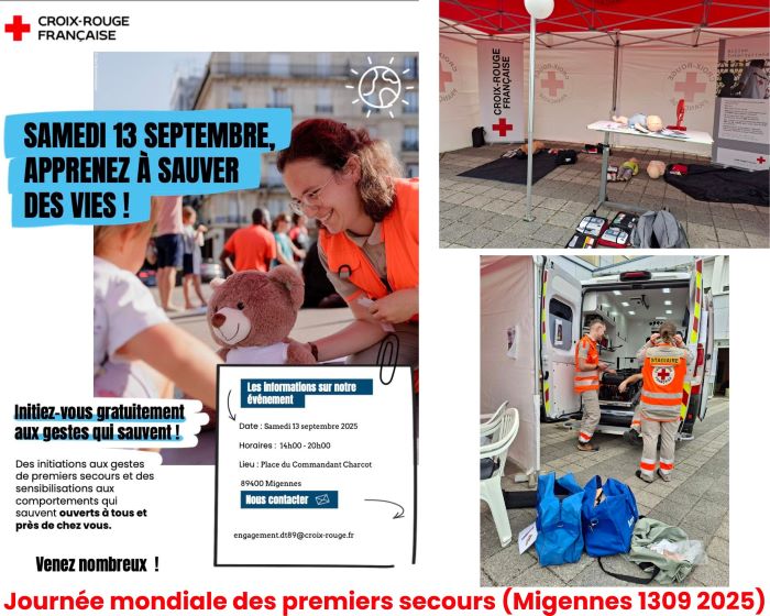 Journée mondiale des premiers secours (13 09 2025)