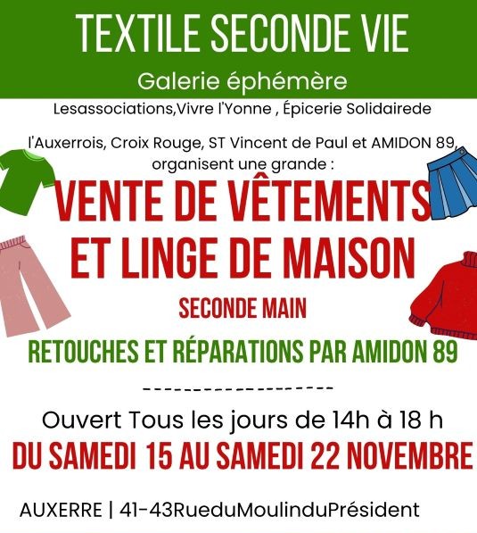 Galerie éphémère (15 au 22 novembre 2025)