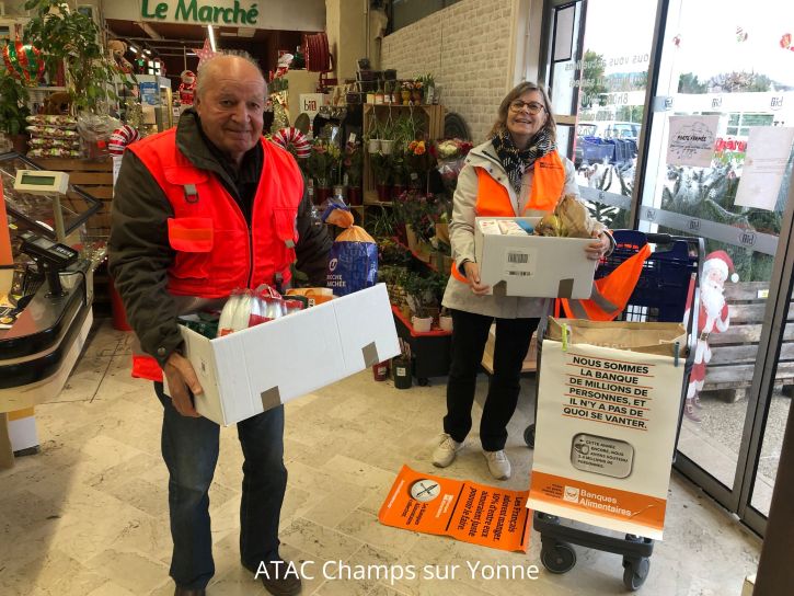 ATAC Champs sur Yonne (Collecte alimentaire 2025)